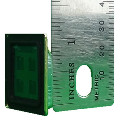 0202M OEM flat panel speaker perspective view