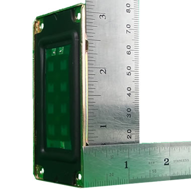 0204M OEM flat panel speaker perspective view